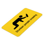 Drunken mensen die ⚠ Thaise ⚠ kruisen Magneet (Linkerzijde)