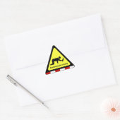 Drunken mensen die ⚠ Thaise ⚠ kruisen Sticker (Envelop)