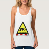 Drunken mensen die ⚠ Thaise ⚠ kruisen Tanktop (Voorkant)