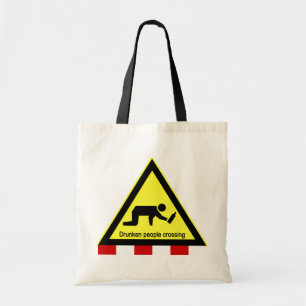 Drunken mensen die ⚠ Thaise ⚠ kruisen Tote Bag