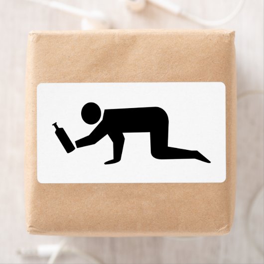 Drunken Mensen Etiket (Insitu)