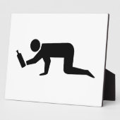 Drunken Mensen Fotoplaat (Zijkant)