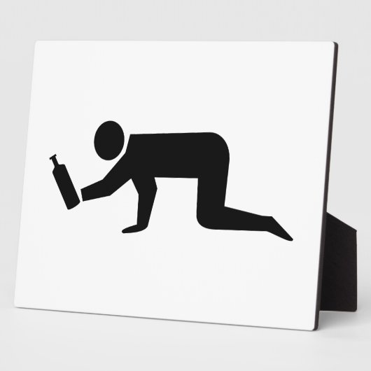 Drunken Mensen Fotoplaat (Zijkant)