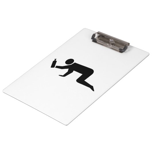 Drunken Mensen Klembord (Gekanteld)