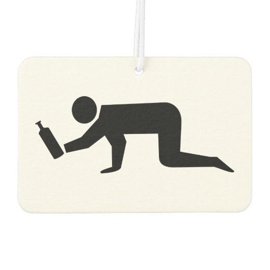 Drunken Mensen Luchtverfrisser (Achterkant)