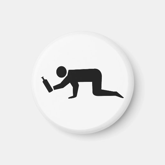 Drunken Mensen Magneet (Voorkant)