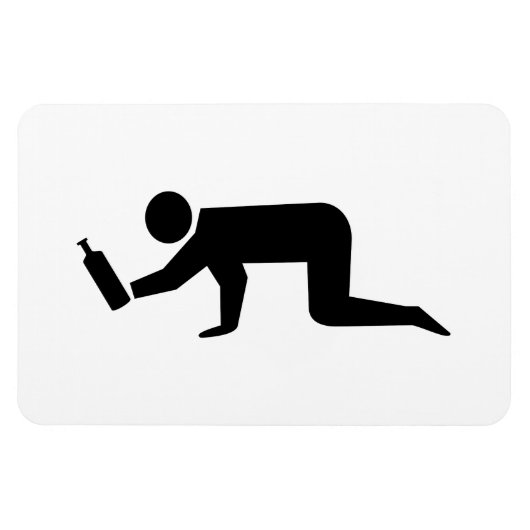 Drunken Mensen Magneet (Horizontaal)