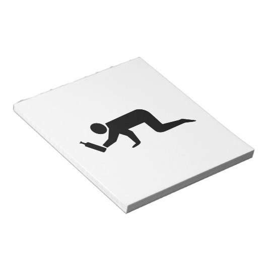 Drunken Mensen Notitieblok (Schuin)