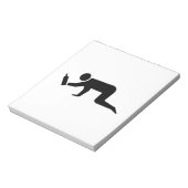 Drunken Mensen Notitieblok (Linkerzijde)