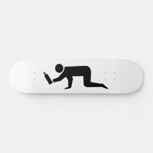 Drunken Mensen Persoonlijk Skateboard