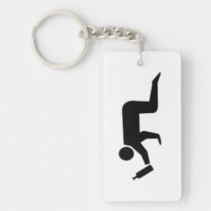 Drunken Mensen Sleutelhanger