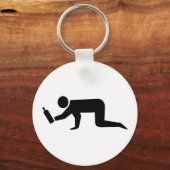 Drunken Mensen Sleutelhanger (Voorkant)