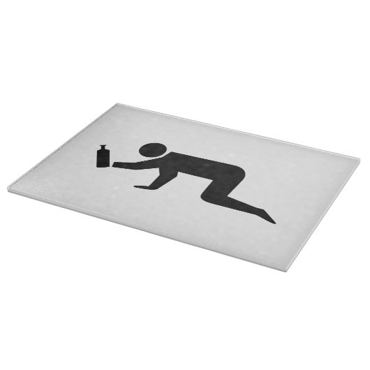 Drunken Mensen Snijplank (Hoek)