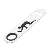 Drunken Mensen Speed Flessenopener (Voorkant Gekanteld)