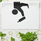 Drunken Mensen Theedoek (Gevouwen)