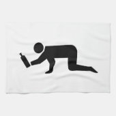 Drunken Mensen Theedoek (Horizontaal)