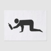 Drunken Mensen Tissuepapier (Voorkant)