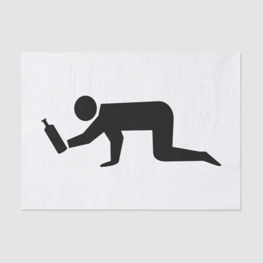 Drunken Mensen Tissuepapier (Voorkant)