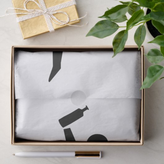 Drunken Mensen Tissuepapier (Geschenk)