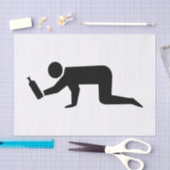 Drunken Mensen Tissuepapier (Craft)