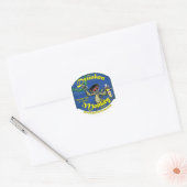 Drunken Monkey Bar Sticker (Envelop)
