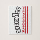 Drunken Muay Thai Legpuzzel (Verticaal)