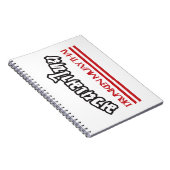 Drunken Muay Thai Notitieboek (Rechterzijde)