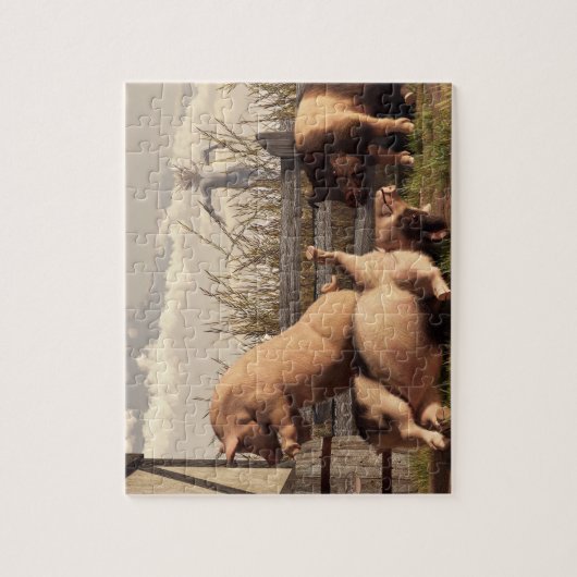 Drunken Pigs Legpuzzel (Verticaal)