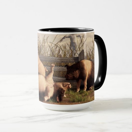 Drunken Pigs Mok (Voorkant rechts)