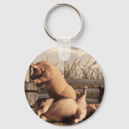 Drunken Pigs Sleutelhanger