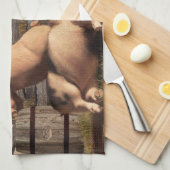 Drunken Pigs Theedoek (Quarter Fold)