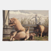 Drunken Pigs Theedoek (Horizontaal)