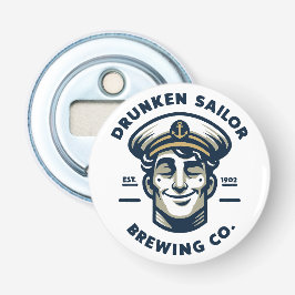 Drunken Sailor Brewing Co. Button Button Flesopener