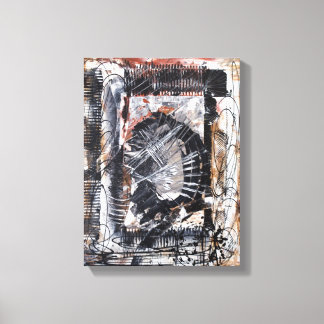 Drunken Self Portrait Wrapped Canvas