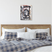 Drunken Self Portrait Wrapped Canvas Afdruk (Insitu (Slaapkamer))