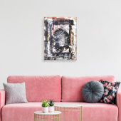 Drunken Self Portrait Wrapped Canvas Afdruk (Insitu (Woonkamer))