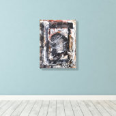 Drunken Self Portrait Wrapped Canvas Afdruk (Insitu (Houten vloer))