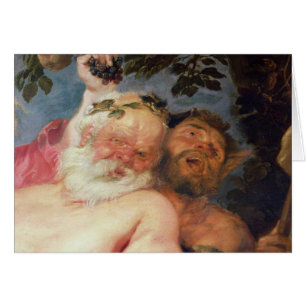 Drunken Silenus Gesteund door Satyrs, c.1620