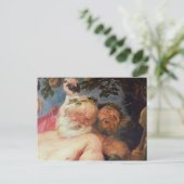 Drunken Silenus Ondersteund door satellieten, c.16 Briefkaart (Staand voorkant)