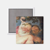 Drunken Silenus Ondersteund door satellieten, c.16 Magneet (Voorkant / Achterkant)