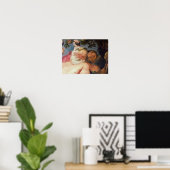 Drunken Silenus Ondersteund door satellieten, c.16 Poster (Thuiskantoor)