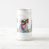 DRUNKEN SNOWMAN - Gepersonaliseerd Bierpul (Center)