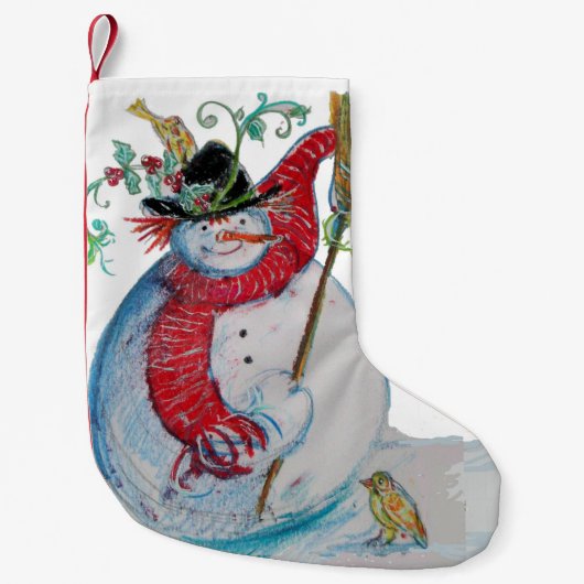 DRUNKEN SNOWMAN KLEINE KERSTSOK (Voorkant)
