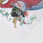 DRUNKEN SNOWMAN TISSUEPAPIER (Detail)