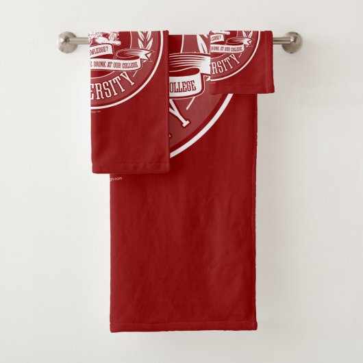 Drunken State Universiteit Bad Handdoek (Insitu)