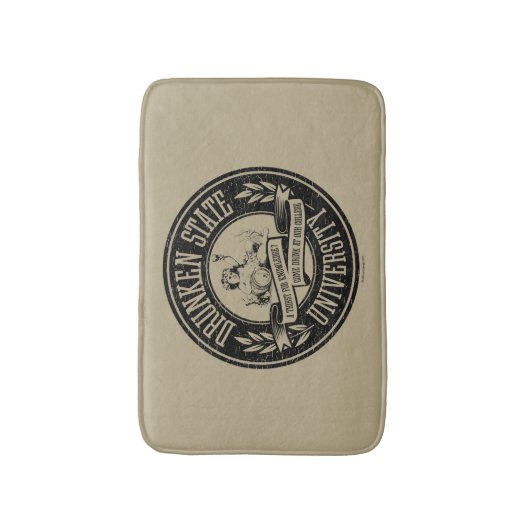 Drunken State Universiteit Badmat (Voorkant Verticaal)