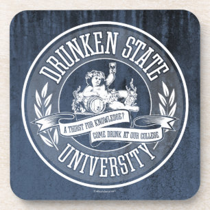Drunken State Universiteit Drankjes Onderzetter