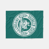 Drunken State Universiteit Fleece Deken (Voorkant (Horizontaal))