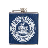 Drunken State Universiteit Heupfles (Voorkant)