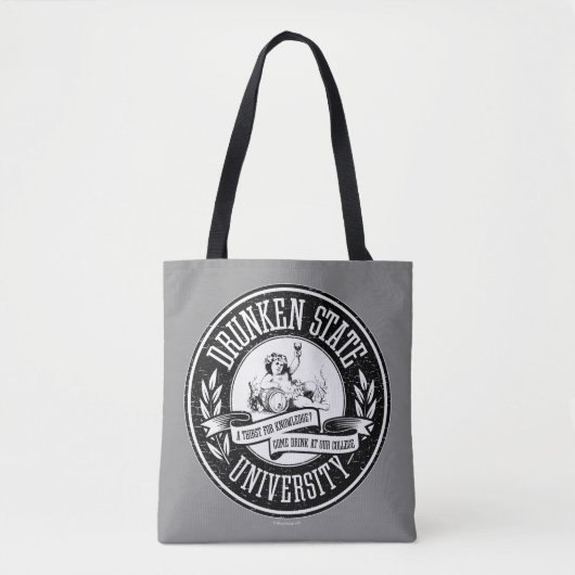 Drunken State Universiteit Tote Bag (Voorkant)